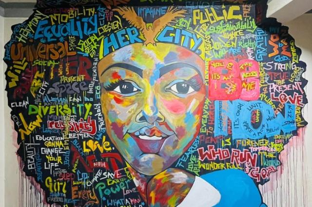 The image of a #HerCity at the HADE offices. Pic by Josephat Wefafa